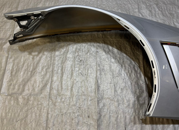 2010-2013 Chevrolet C6 Corvette Grand Sport Driver Side Fender  / Blade Silver Metallic  C6023