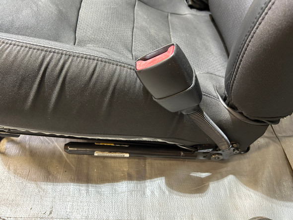 2010 Chevrolet Corvette C6 Grand Sport Passenger Side Black Leather Seat / C6023