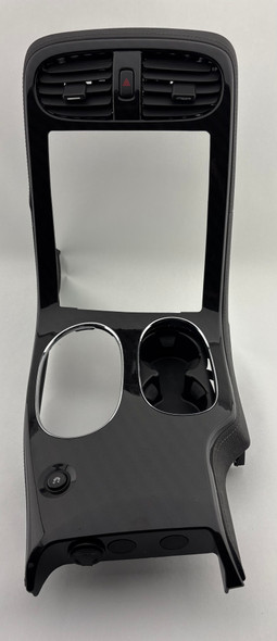 2010-2012 Chevrolet Corvette C6 Front Center Console Trim Radio Surround / Vent  /   C6023