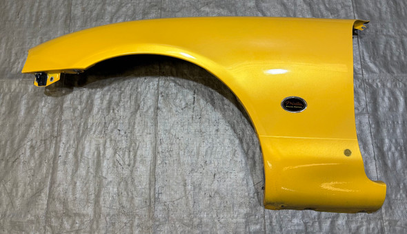 1999-2005 Mazda Miata Driver Side Fender Panel  / Blazing Yellow  NB265
