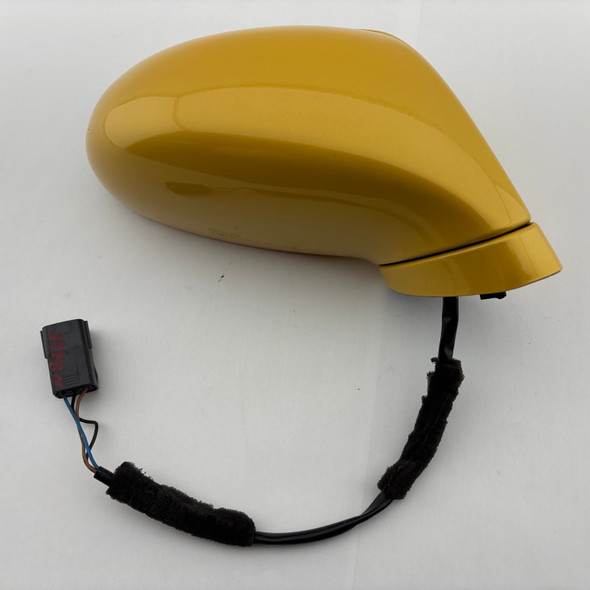 1999-2005 Mazda Miata Passenger Side Power Mirror  / Blazing Yellow  NB265