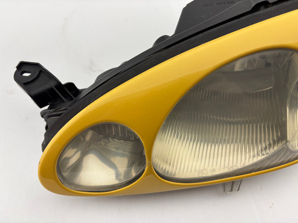 2001-2005 Mazda Miata Driver Headlight w/ Trim Surround / Blazing Yellow  NB265