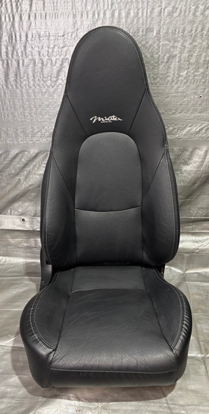 2001-2005 Mazda Miata Black Leather Seats / Pair  /   NB265