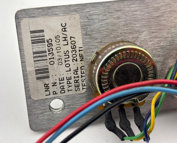 2005-2011 Lotus Elise Exige OEM Climate Control Switch Panel /   LEL02