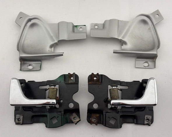 2005-2011 Lotus Elise Exige Interior Door Handles / Pair / Chrome  /   LEL02
