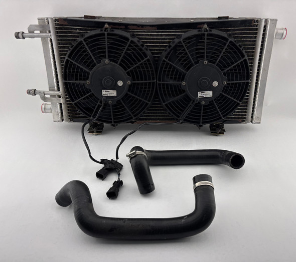 2005-2011 Lotus Elise Exige Hangar111 Aluminum Radiator w/ ProAlloy Condensor / Hoses / 85K LEL02