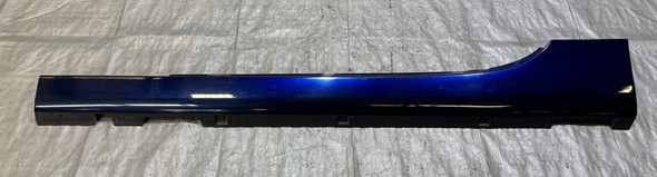 2006-2008 Mazda Mx5 Miata Driver Side Skirt  / Stormy Blue Mica  NC107