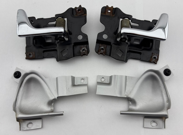 2005-2011 Lotus Elise Exige Interior Door Handles / Pair / Chrome  /   LEL01