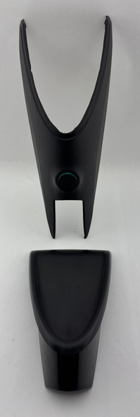 2005-2011 Lotus Elise Rear Center Console w/ Cubby / Black Leatherette /   LEL01