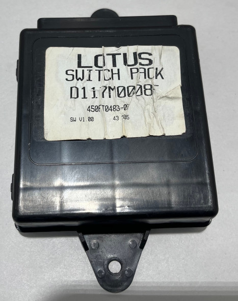 2005-2011 Lotus Elise Exige OEM Switch Pack Module / D117M0008F /   LEL01