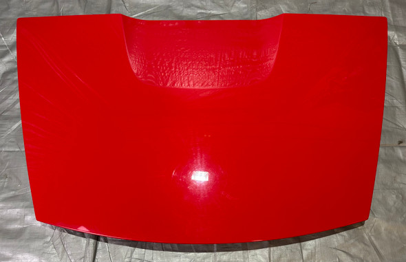 2005-2012 Porsche 987 Boxster OEM Trunk Lid Panel / Guards Red  BC036