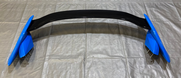 2017-2021 FK8 Honda Civic Type R OEM Trunk Spoiler Assembly / Boost Blue Pearl  TR107