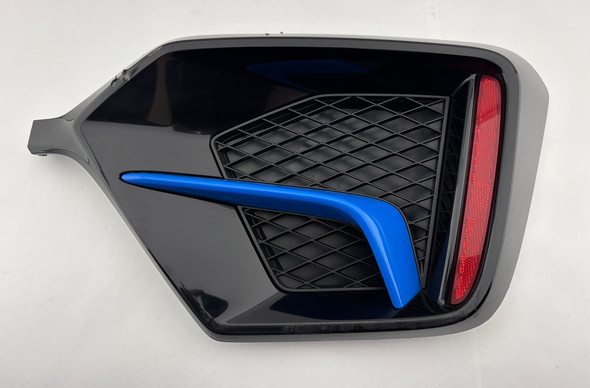 2020-2021 FK8 Honda Civic Type R Driver Side Rear Bumper Grille / Garnish / Boost Blue Pearl  TR107