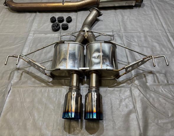 2017-2020 FK8 Honda Civic Type R HKS Legamax Cat Back Race Exhaust *DAMAGED* /   TR107