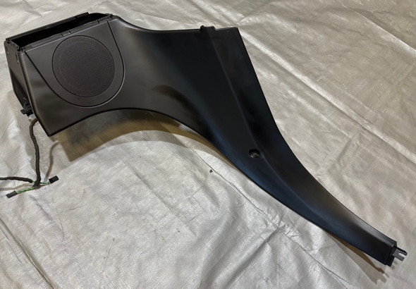 1997-2002 BMW Z3 Roadster Rear B Pillar Speaker Cover / Trim Panels / Pair / Black /   Z3038