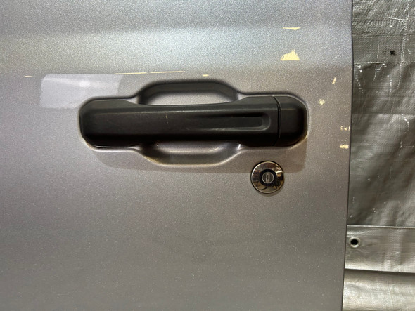 2018-2024 Jeep Wrangler JL Unlimited 4DR / Gladiator JT Driver Front Door Assembly / Billet Silver Metallic JL012