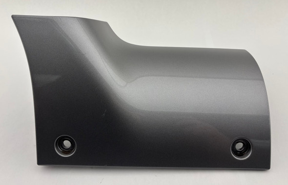 2018-2025 Jeep Wrangler JL Passenger Side Fender Wiper Cowl End Plate Trim Panel / Billet Silver Metallic  JL012