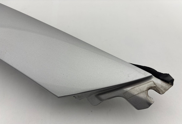 2004-2008  Nissan 350Z Convertible Passenger Side A Pillar Trim  / Silver Alloy Metallic  5z030
