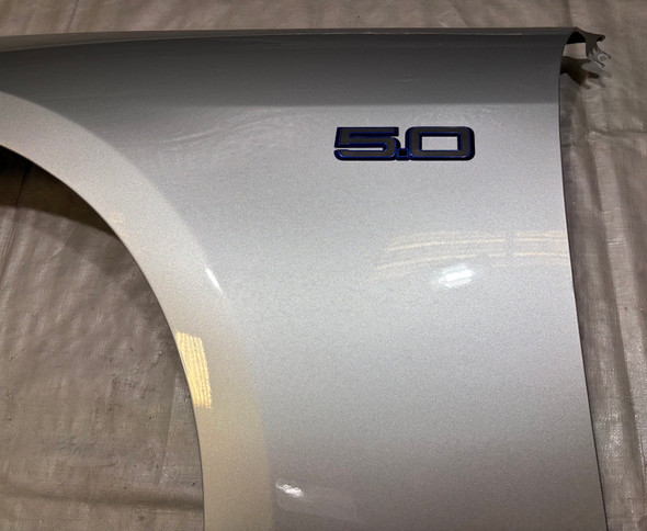 2024-2025 Ford Mustang GT 5.0 S650 Driver Side Fender Panel / Iconic Silver Metallic  FM202