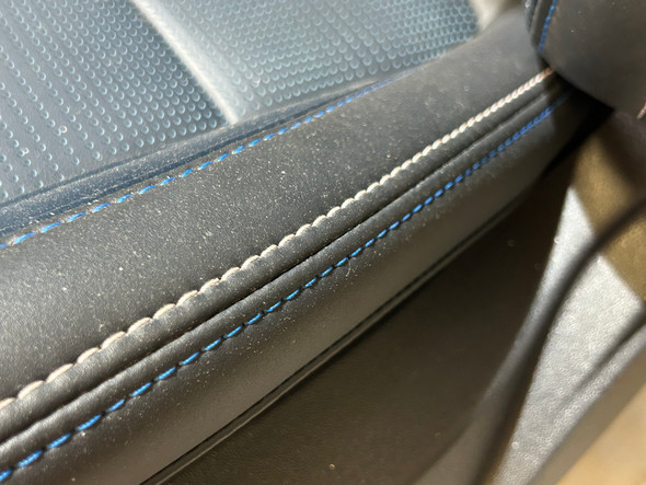 2024-2025 Ford Mustang GT S650 Convertible California Special Navy Pier Black / Blue Leather Seats / Pair / FM202