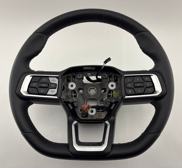 2024-2025 Ford Mustang GT S650 Black Leather Steering Wheel w/ Controls / Automatic /   FM202