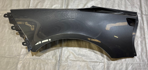 2015-2019 Chevrolet C7 Corvette Z06 Grand Sport Coupe Passenger Side Quarter Panel w/ Vent / Watkins Glen Gray Metallic  C7008
