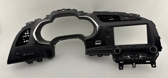 2014-2019 Chevrolet C7 Corvette Cluster Trim Surround Bezel Panel / Climate Controls  /   C7008