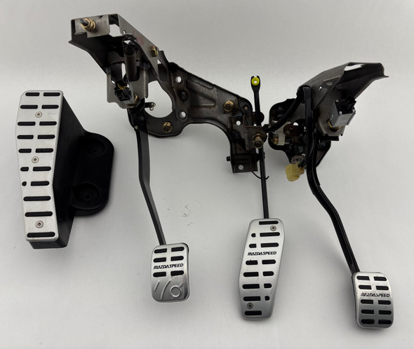 2004-2005 Mazdaspeed Miata Manual Pedal Set w/ Trim / Fits 90-05  /   NB273