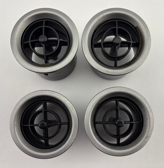 1999-2005 Mazda Miata AC Vents w/ Silver Trim / Set of 4  /   NB273