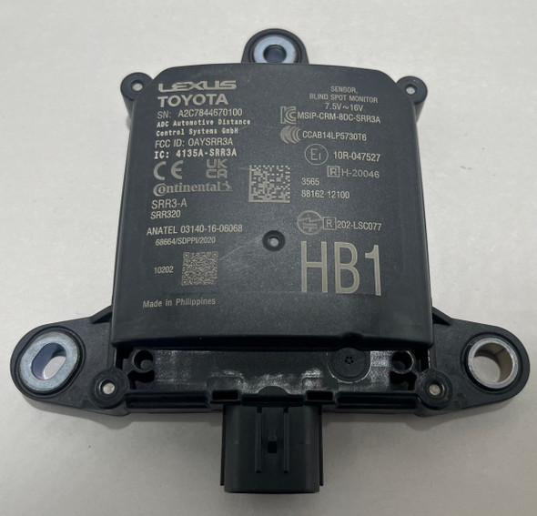 2023-2025 Toyota GR Corolla Driver Side Blind Spot Radar Sensor /   GRC02