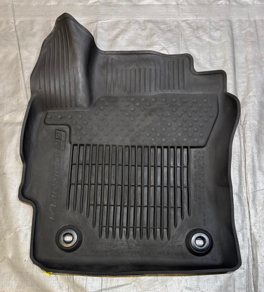 2023-2025 Toyota GR Corolla All Weather Rubber Floor Mats / Set of 4 /   GRC02