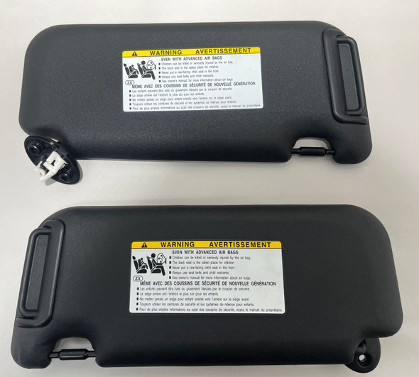 2023-2025 Toyota GR Corolla OEM Sun Visors / Pair /   GRC02