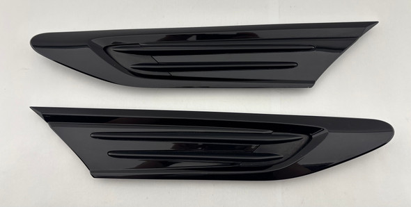 2017-2020 Subaru BRZ OEM Fender Trim Panels / Pair / Fits Scion FRS / Toyota 86 / Crystal Black Silica  FB053