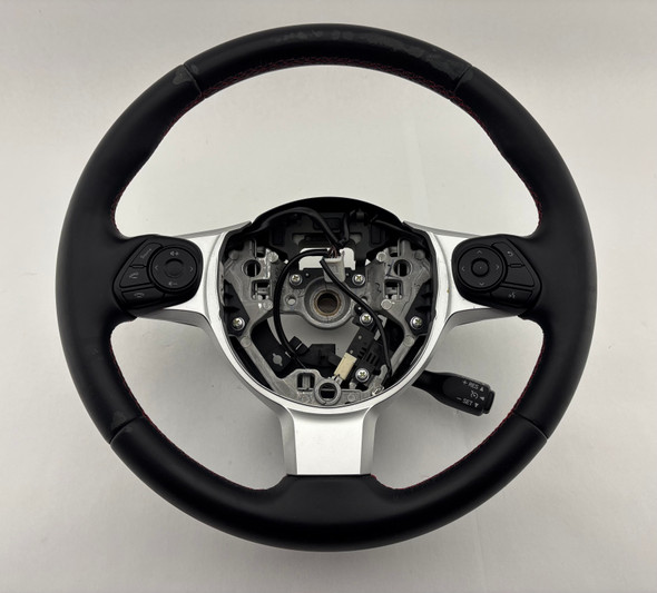2017-2020 Subaru BRZ / Toyota 86 Black Leather Steering Wheel w