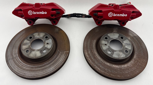 2016-2024 Mazda Mx5 Miata Brembo Front Brake Calipers w/ Rotors / Red / Pair / 32K ND051