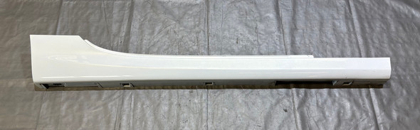2009-2015 Mazda Mx5 Miata Passenger Side Skirt  / Crystal White Pearl  NC108