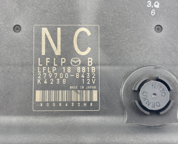 2013 Mazda Mx5 Miata ECU Engine Control Module / LFLP18881B /   NC108