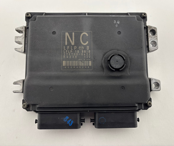 2013 Mazda Mx5 Miata ECU Engine Control Module / LFLP18881B /   NC108