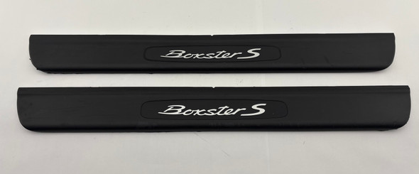 1997-2004 Porsche 986 Boxster S Interior Door Sill Trim Plates