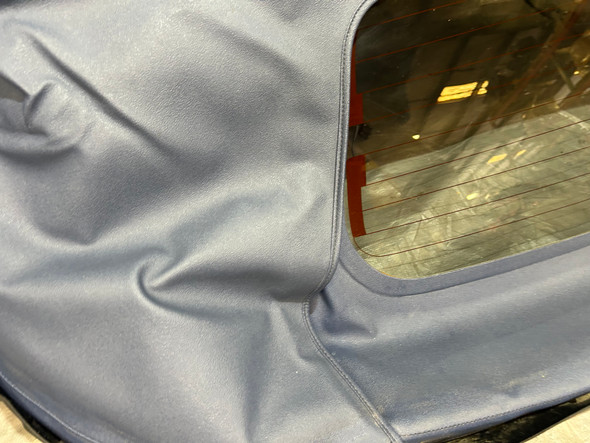 1999-2005 Mazda Miata OEM Convertible Soft Top w/ Frame / Blue Vinyl / NB272