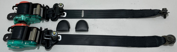 1999-2000 Mazda Miata Black Seat Belts / Pair / Black /   NB272