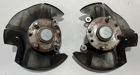 1999-2002 Mazda Miata Front Spindles / Hubs w/ ABS / Pair / 80K NB272