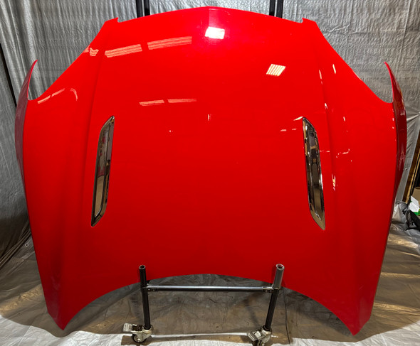 2007-2010 Saturn Sky OEM Hood Panel w/ Vents / Chili Pepper Red  PS075