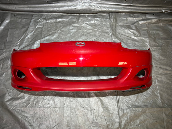 2001-2005 Mazda Miata Front Bumper Cover w/ Tupperware Lip *DAMAGE* / NB263