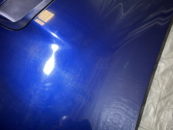 2015-2020 Subaru WRX STI Factory Hood Panel w/ Scoop / Lapis Blue Metallic SS019
