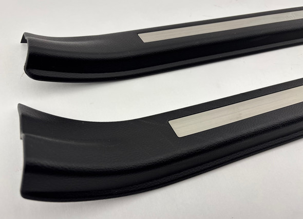 2015-2020 Subaru WRX STI Aluminum Front Door Sill Trim Panels / Pair /   SS019
