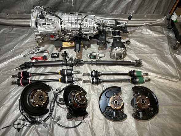 2019-2020 Subaru WRX STI 6 Speed Manual Transmission Swap Kit / DCCD / Differential / Axles / Fits 2008-2021 WRX / 61K SS019