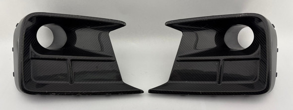 2018-2020 Subaru WRX STI APR Carbon Fiber Brake Duct Grilles / Pair / USED /   SS019