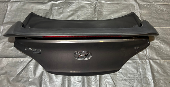 2010-2016 Hyundai Genesis Coupe Trunk Lid w/ Spoiler / Gran Premio Gray HG033