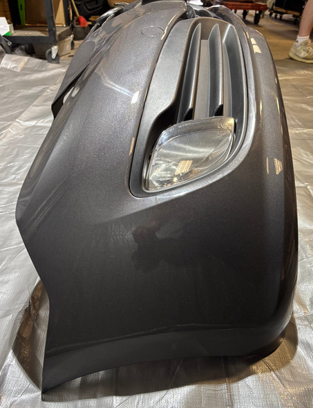 2010-2012 Hyundai Genesis Coupe Front Bumper Cover w/ Grille / Fog Lights / Gran Premio Gray  HG033
